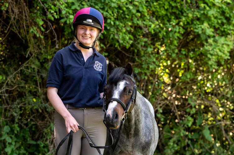 Vet Alice Kay with Cracker.