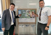 MP thanks Crediton Tesco for help in funding community projects
