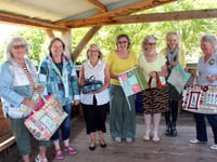 Mad about sewing, join the Bow sewing group 
