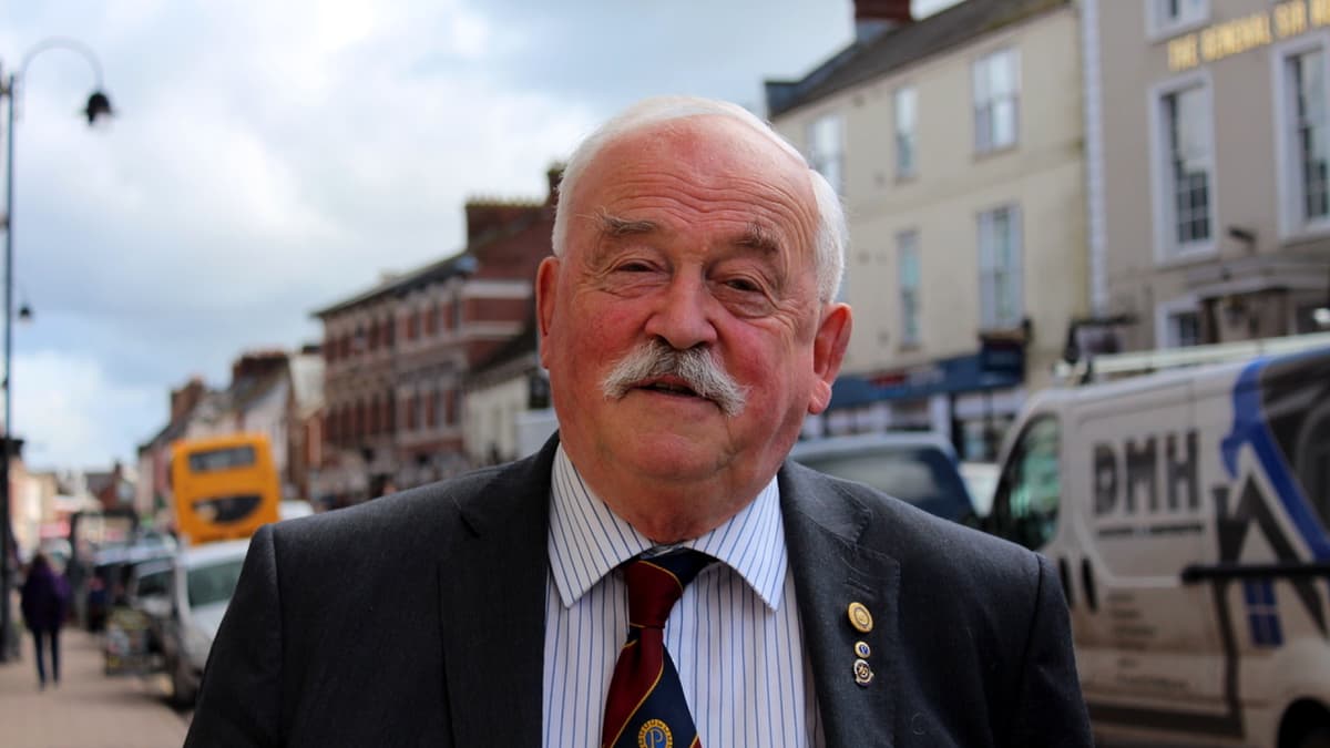 An amazing 40 years' service for Mid Devon councillor David Pugsley 