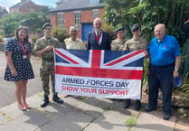 Crediton Town Council shows support for Armed Forces Day
