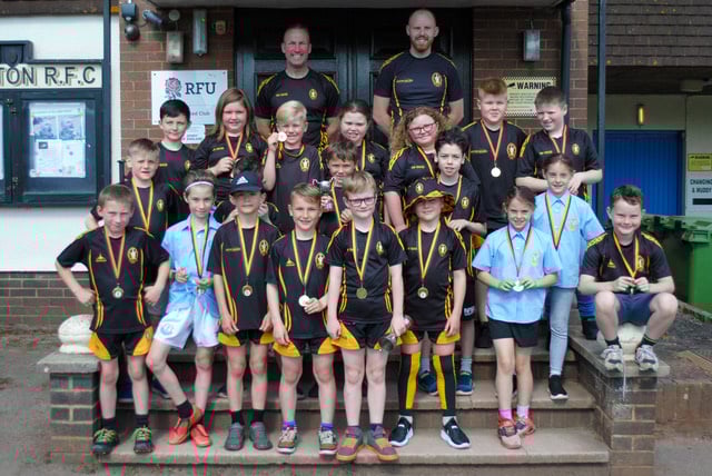 It was a great year for Crediton Rugby Club Junior teams
