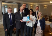 Devonshire Freemasons donate £15,000 to ‘Families in Grief’	
