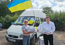 MP thanks hero Joe Bussell for his ‘extraordinary’ Ukraine aid trips
