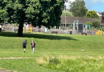 Keep your dog on a lead in Crediton park
