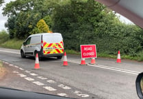 Crediton and Exeter fire crews rescued motorist from car on roof
