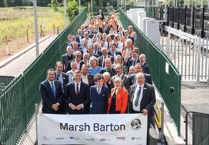 Marsh Barton station set to open to passengers following ceremony