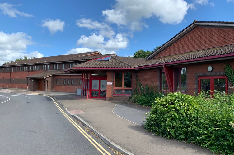 Lords Meadow Leisure Centre in Crediton.  AQ 1407