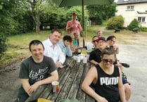Housemates at Exbourne Farm host visit from local MP
