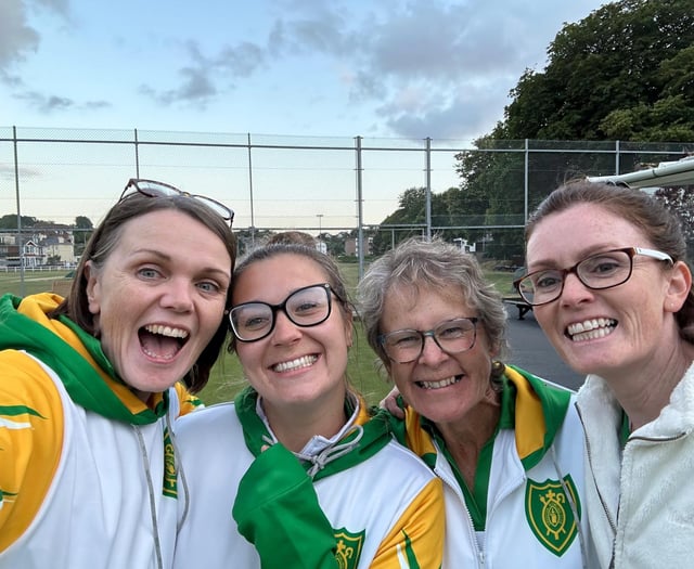 Crediton Bowling Club - the smiles say it all!
