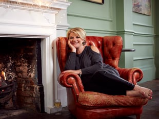 Best-selling romance novelists in conversation in Crediton

