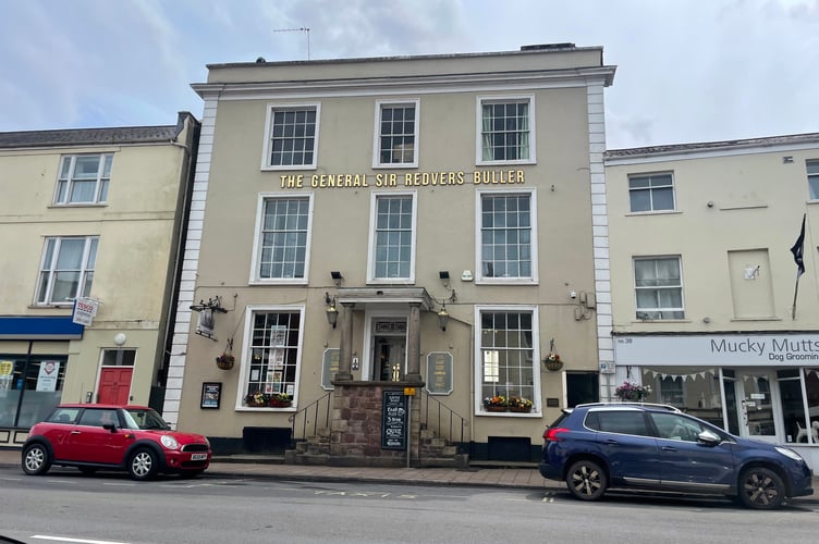 The General Sir Redvers Buller pub in Crediton. AQ 2709