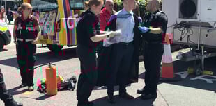 Two charged following Exeter University protest
