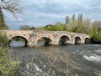 Bickleigh Bridge closed after road traffic collision
