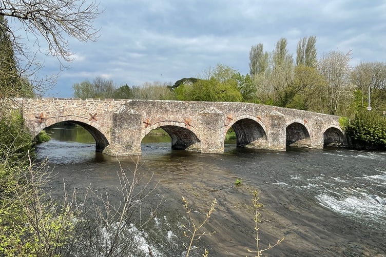 A bus has broken down near Bickleigh Bridge and is causing traffic issues. Stock image. AQ 6499