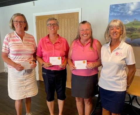 Left to right, Shirley Stunell, Anne Woodger and Angela Storey.