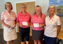 Downes Crediton Ladies best visiting team at Long Sutton Ladies Open
