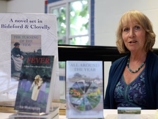 Look out for Devon author Liz this summer
