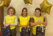 Gold Awards for three Crediton Brownies
