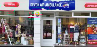 Devon Air Ambulance shop flies to new location in town
