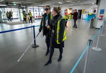 Exeter Airport celebrates top ranking for accessibility services
