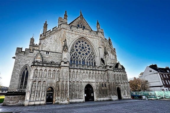 Exeter Cathedral.