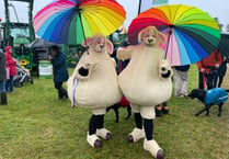 It was muddy but a great Mid Devon Show for the brave and hardy
