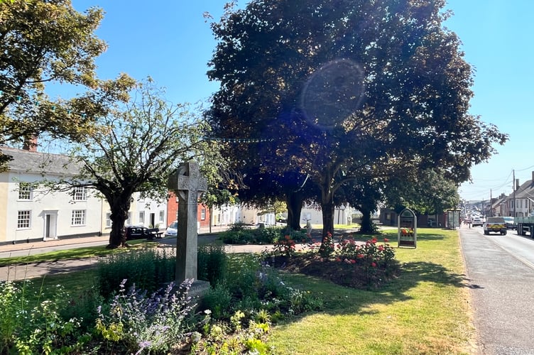 A view of St Lawrence Green.