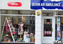 Devon Air Ambulance celebrates relocation of its Okehampton shop 
