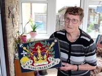 Tedburn St Mary kneeler to mark Coronation completed
