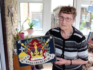 Tedburn St Mary kneeler to mark Coronation completed
