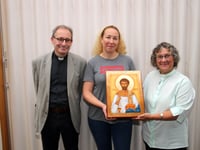 Icon of St Lawrence will be on view ahead of blessing in Crediton
