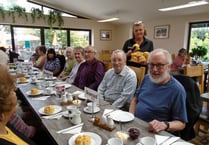 Lapford Over 60s enjoyed visit to Bow Garden Centre
