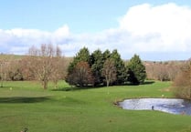A few games played at Downes Crediton Golf Club despite awful weather
