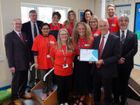 Devonshire Freemasons donate £15,000 to Exeter’s ‘Hollow Lane Club’
