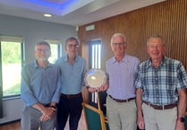Downes Crediton Golf Club first in Stan Setter Salver competition