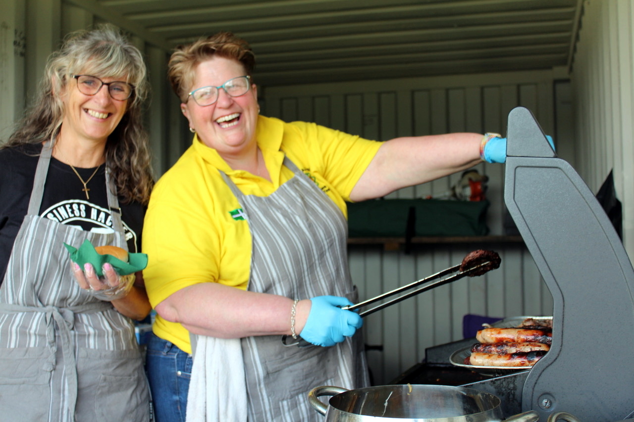 Charity shoot at Crediton Gun Club