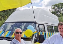 Local support for Ukraine, by Mel Stride, the MP for Central Devon