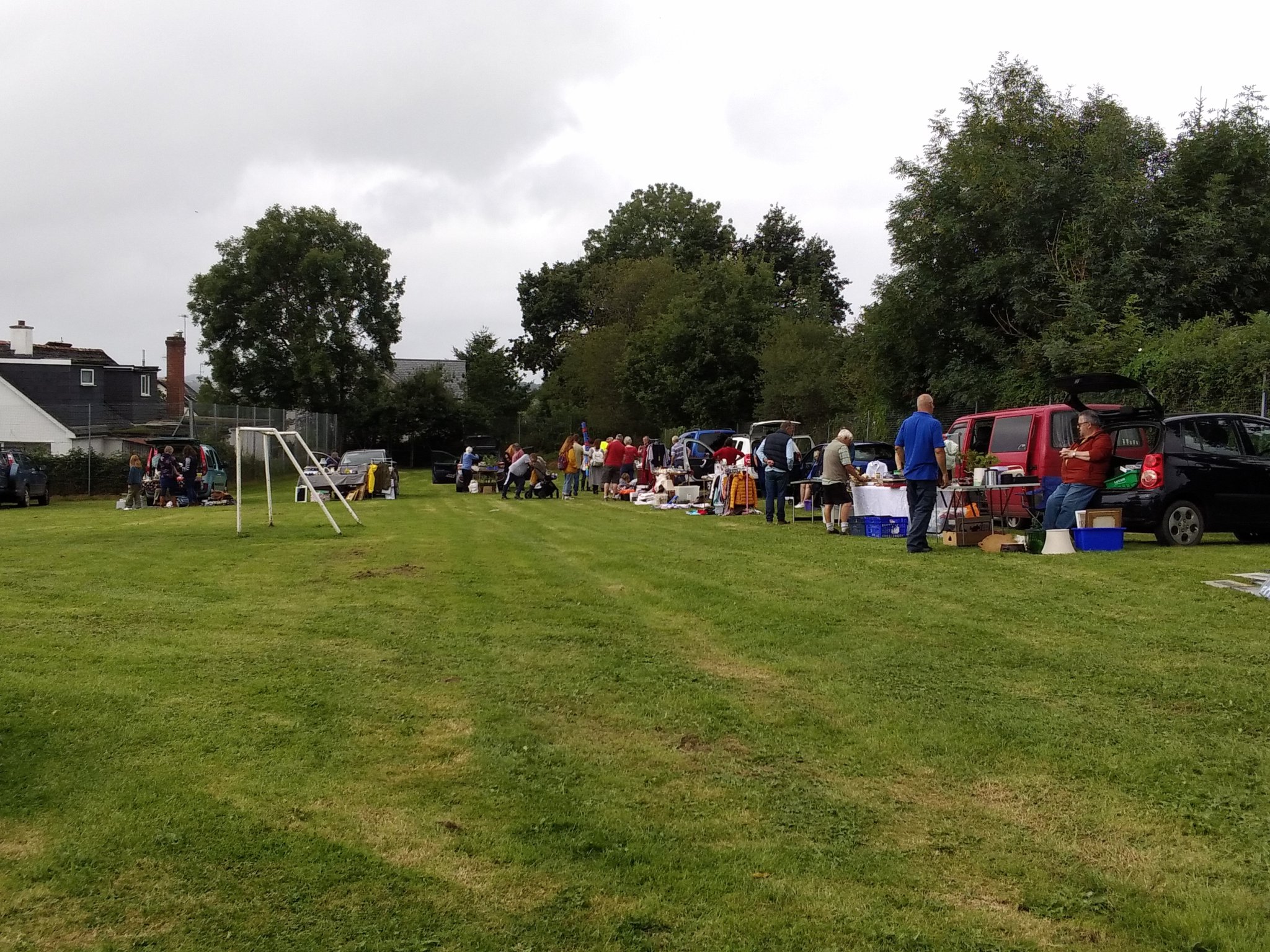 Lapford Playing Field car boot sale raises £105