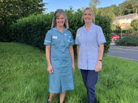 Local nurses team to brave 110ft abseil to support end-of-life care
