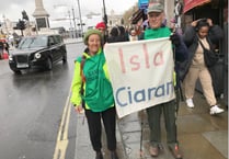Letter: Crediton couple delaying lorries going to London arms fair
