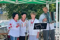 Ukrainians thanks led to some tears at Crediton Diversity Festival

