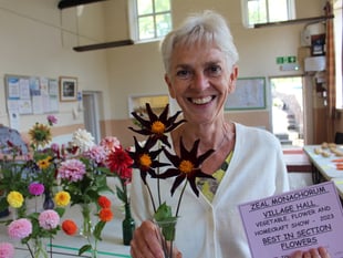 Good entries at Zeal Monachorum Vegetable, Flower and Handicraft Show
