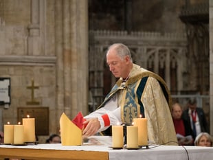 Tributes paid to the Bishop of Exeter at his farewell service
