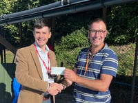 Crediton Freemasons donate £500 to Bow School swimming pool
