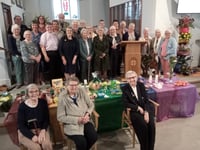 Harvest celebrated at Crediton Methodist Church
