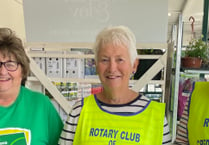 Crediton Rotarians send £1,330 to ShelterBox Morocco appeal
