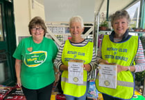 Crediton Rotarians send £1,330 to ShelterBox Morocco appeal
