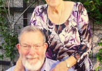 50 years of marriage for Crediton couple David and Sheila
