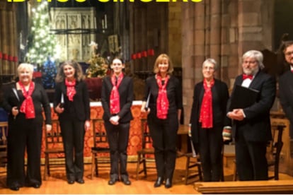 The Ad Hoc Singers.